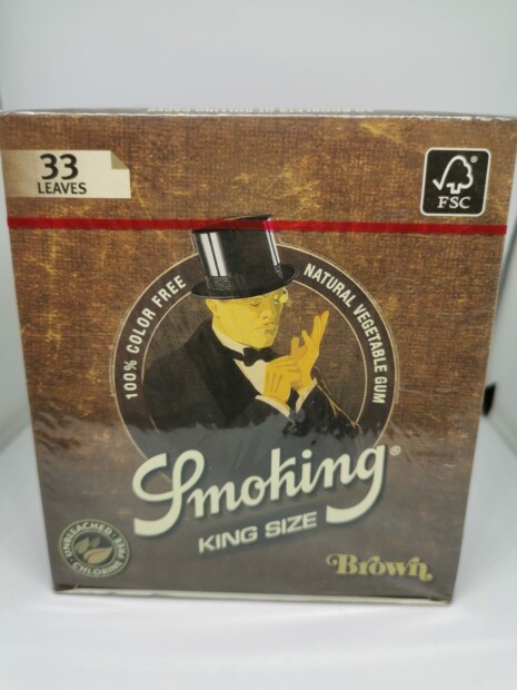 Seda Smoking Brown 1linha king size cx c/50un - GRUPO VIEIRA