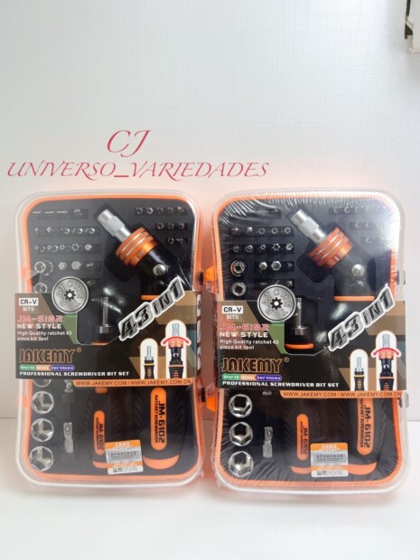 Kit Jogo De Ferramentas Catraca Torx Jakemy Jm-6102 - GRUPO VIEIRA