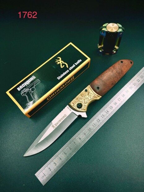 Canivete Tático Militar Semi Automatico Estilo Browning TB-1762 - GRUPO VIEIRA